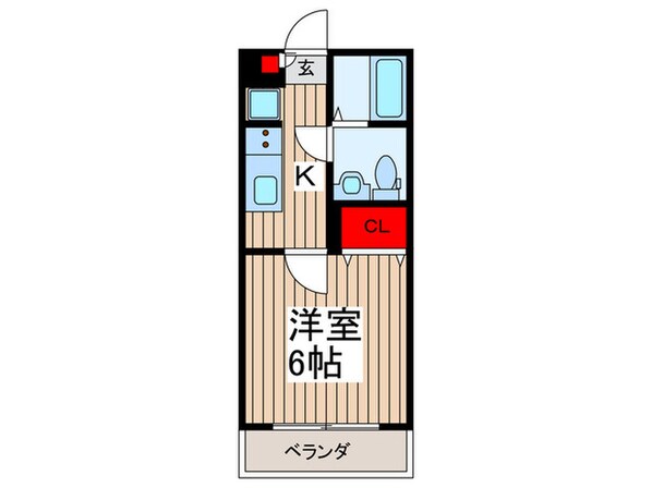 スカイヒルズ春日部の物件間取画像